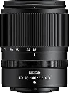 Nikon Nikkor Z Dx 18-140mm Vr - Compact All-In-One Zoom Lens For Aps-C Size/Dx Format Z Series Mirrorless Cameras (Wide Angle To Telephoto) - Nikon Usa Model