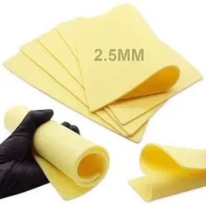 2.5mm Tattoo Practice Skin - Autdor 5pcs Thick Tattoo Skin Double Sides 12x8in Fake Skin Realistic Tattooing And Microblading Eyebrow Practice Skin For Tattoo Supplies,Beginner And Experienced Artist