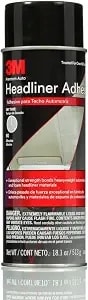 3m Headliner & Fabric Adhesive, 18.1 Oz., - Exceptional Strength Bonds Heavyweight Automotive Fabrics To Metal Surfaces, For Headlines, Carpet, Foam & More (38808)