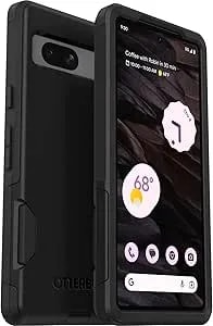 Otterbox Google Pixel 7a Commuter Series Case - Black, Slim & Tough, Pocket-Friendly, With Port Protection