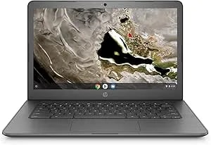 HP Chromebook 14A G5 Laptop 14" HD 1366 X 768 AMD A4-9120C Processor AMD Radeon R4 Graphics 4GB DDR4 RAM 32GB Emmc 1.6 Ghz Chrome OS Wi-Fi Bluetooth Natural Silver (Renewed)