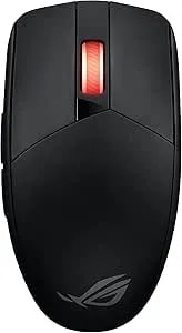 ASUS ROG Strix Impact III Wireless Gaming Mouse, 57 G Lightweight, 36K DPI Sensor, Bluetooth & 2,4GHz RF, ROG Speednova, Up To 618hrs Battery Life, Replaceable Switches, ROG Omni Receiver, Black