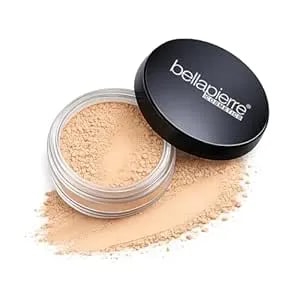 Bellapierre Mineral Foundation Spf 15 – Loose Powder Foundation, Full Coverage Mineral Makeup With Matte Finish – Vegan, Cruelty Free, Hypoallergenic, Oil & Talc Free – 0.32 Oz - Latte