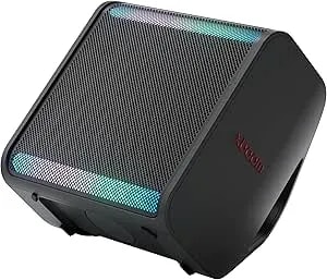 Lg Xboom Stage 301 By Will.I.Am, Portable Party Speaker, 6.5” Woofer And Dual 2.5” Midrange Drivers, Up To 12 Hours, Wedge Design + Tripod Port, ipx4 Water Resistant. Perfect For Tailgates