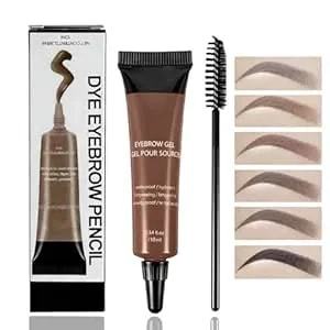 Long-Lasting Waterproof Smudge-Proof Liquid Eyebrow Gel, 2026 New Multifunctional Eyebrow Tint, Eyebrow Makeup For Women (Chocolate)