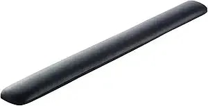 3m Gel Wrist Rest For Keyboards, Soothing 3m Gel Technology And Satin Smooth Cover For All Day Comfort And Support, Durable And Easy To Clean, 19", Black (wr85b)