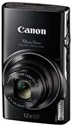 Canon Powershot ELPH 360 HS With 12x Optical Zoom And Built-In Wi-Fi(Black)