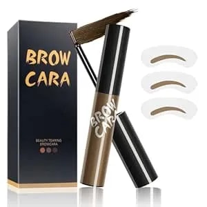 Eyebrow Gel - Peel Off Eyebrow Tint, Last Up To 3 Days Waterproof Brow Tint With Natural Extracts For Wear And Natural Finish, High Pigmented & Transfer-Resistant (Light Brown)