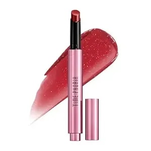 Milkyway Melting Lipstick Balm 007 Roselle-Shimmer Red Ruby, 5d Mirror Shine Glossy Finish, Lightweight Non-Greasy Texture, Nourish & Plump Lip, Hydration With Shea Butter & Hyaluronic Acid