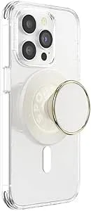 Popsockets Phone Grip For Magsafe, Magnetic Holder, Phone Stand, Enamel - Coconute Creme