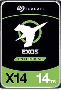 st14000nm0048 Seagate 14tb Sas 12 Gb/S (Not Sata) Exos x14 (New With Warranty) 3.5 Inch 7200 Rpm 256mb Cache 512e 4kn Enterprise Hard Drive Hdd