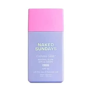 Naked Sundays Cabanaglow Spf 50 Blush – Cream Blush Serum Sunscreen With Non-Nano Zinc, Hydrating Skincare Actives & Luminous Glow Finish
